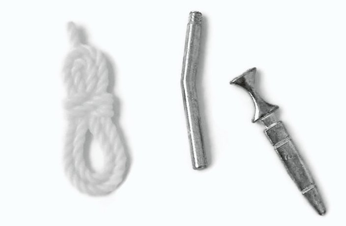 Clue Weapons